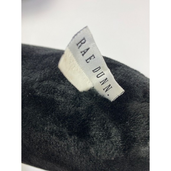 2x Rae Dunn Hocus Pocus Black Feather Filled Throw Pillow Bundle Lot of 2 - Picture 3 of 9